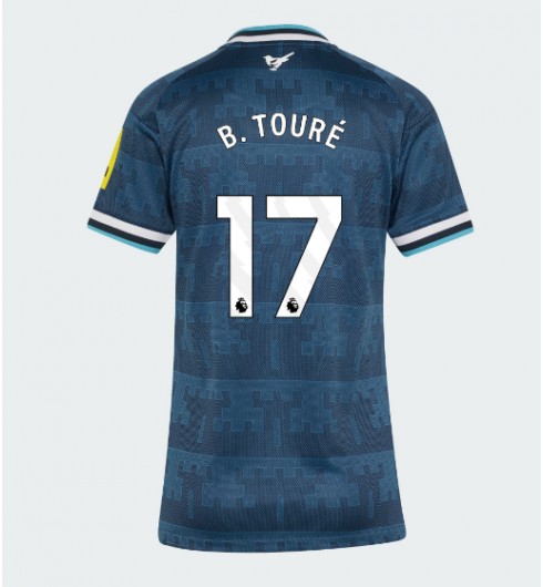 Newcastle United Bazoumana Toure #17 Bortedrakt Dame 2026-27 Korte ermer Newcastle United Bazoumana Toure #17 Bortedrakt Dame 2026-27 Korte ermer